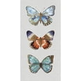 thumbnail image 3 of Woods, Maya 11x18 Black Modern Framed Museum Art Print Titled - Catching Butterflies I, 3 of 5
