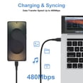 thumbnail image 4 of Type C Charger Block Fast Charging, PD 20W USB C Wall Charger with Type C to C Cable 6FT, USB C Charger Fast Charging Type C Brick Cube Charger Adapter Compatible for iPhone Samsung Android, Black, 4 of 7
