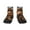 2 Black-2, variant on Blue Sky White Cloud Eagle Pattern Quarter Crew Socks,Toe Seamed Ankle Socks,Cotton Cushioned Breathable Athletic Crew Sports Socks