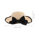 thumbnail image 2 of unbranded Sombrero Beige Para Mujer Con Ancha Y Moño Plegable Para Protección Solar En Exteriores, 2 of 6