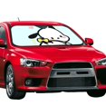 thumbnail image 2 of Windshield Sun Shade Foldable Car Front Window Sunshade For Car Suv Trucks Vans - Best Heat Shield Blocker Visor Cover Blocks Uv Rays And Keeps Your Vehicle Cool-Small, 2 of 5