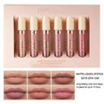 thumbnail image 3 of Black Kit de maquillaje de labios con brillo de labios de terciopelo resistente al agua de larga duración y lápiz labial líquido mate, 3 of 5
