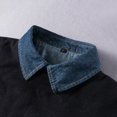 thumbnail image 2 of Cuello desmontable de mezclilla para hombres y mujeres, casual y elegante, 2 of 2