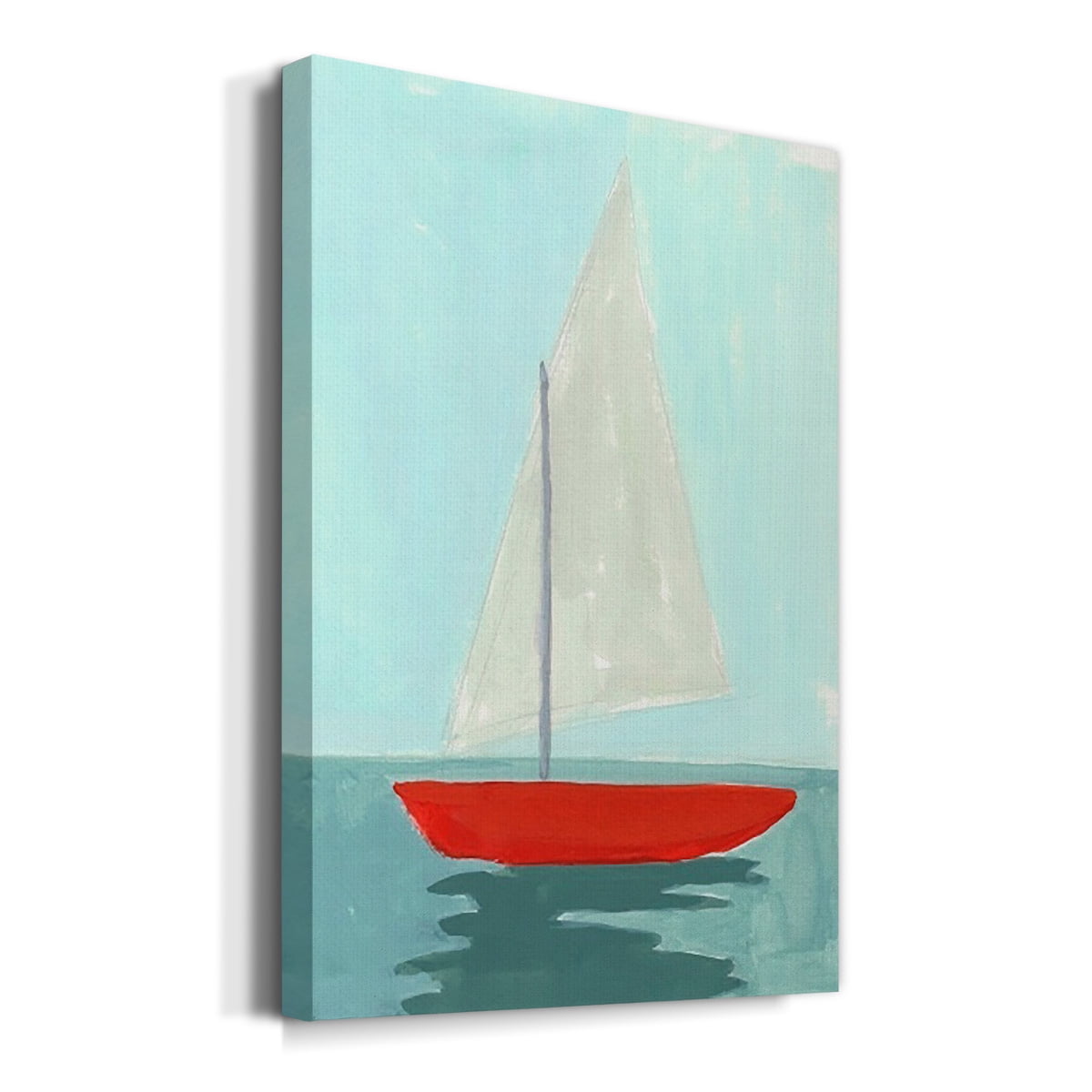 Small Sail II Premium Gallery Wrapped Canvas - Ready to Hang