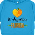 thumbnail image 3 of Inktastic St. Augustine Florida Orange in Heart Toddler Hoodie, 3 of 4
