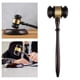 thumbnail image 3 of Bearachild Gavel Toy Handmade Unique Craft Gifts Toys Wood for Justice auction  Kits de decoración para fiestas sin base 26.5x7.6 cm, 3 of 6