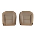 thumbnail image 2 of Front Bottom Top Leather Seat Cover Tan For 1995-1999 Chevy Tahoe Suburban, 2 of 7