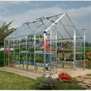 Palram Canopia Snap and Grow 8’ x 12’ Walk-In Greenhouse, Heavy Duty with Adjustable Roof Vents