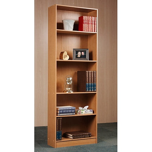 Orion 5-Shelf Bookcase, Multiple Finishes