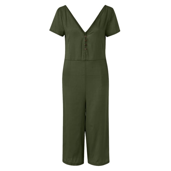 Vedolay Women'S Jumpsuits, Rompers Women's Studio Terry Jumpsuit,Green S