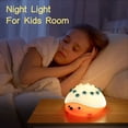 thumbnail image 4 of Luz nocturna para habitación de niños, linda luz nocturna de erizo Aniaml, luz nocturna de silicona recargable, luz nocturna que cambia de color, regalos de cumpleaños para adolescentes, niños, niñas JAMW  Sencillez, 4 of 5