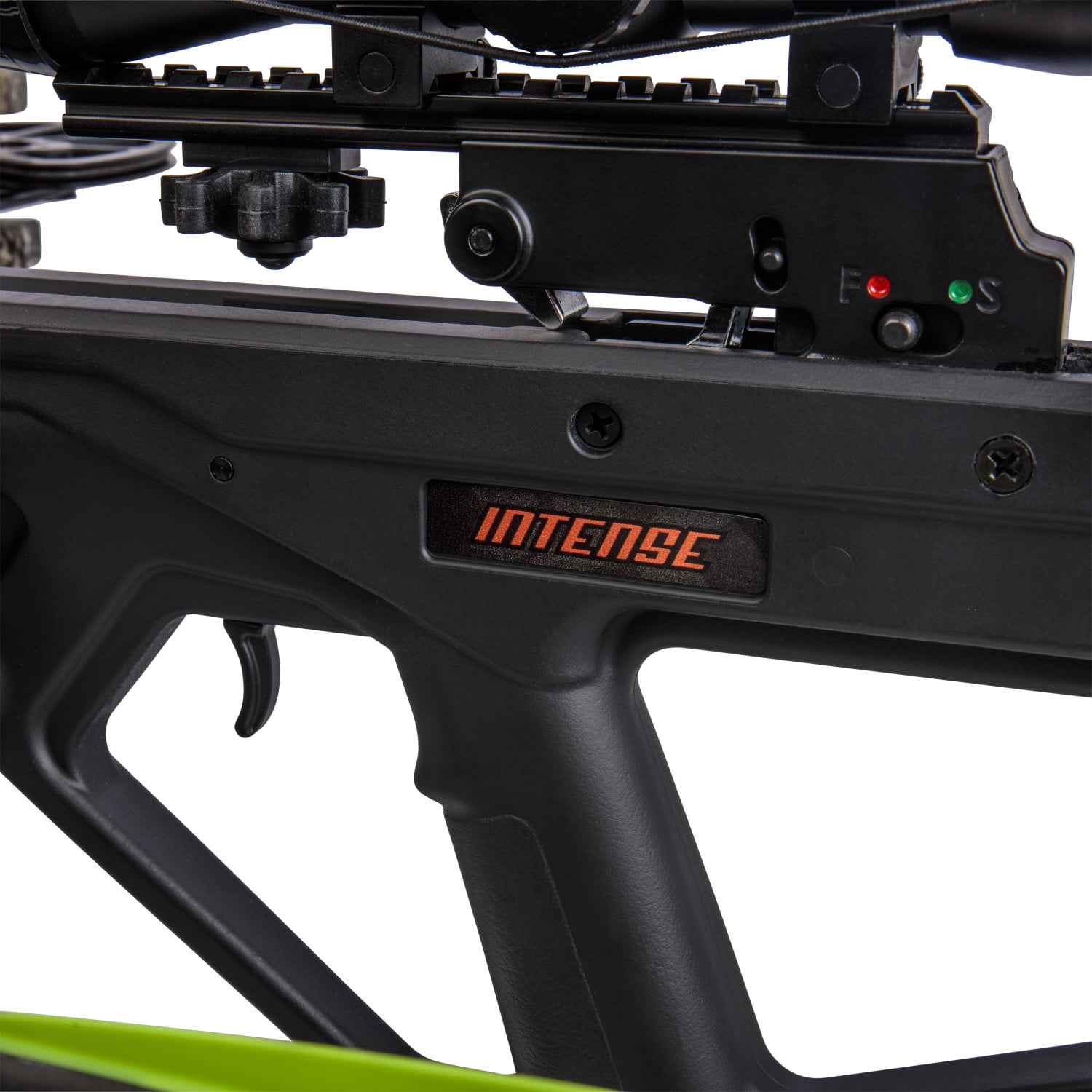 BearX Intense Ready to Shoot Crossbow Package with Scope, Quiver, Bolts, Cocking Rope, and Wax, Strata Finish