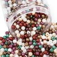thumbnail image 5 of U8MO 1 Box Environmetal Glass Pearl Beads Round Smooth Loose Beads Color Select 4~8mm-6mm, 400pcs/Box-Luster Glass, 5 of 9
