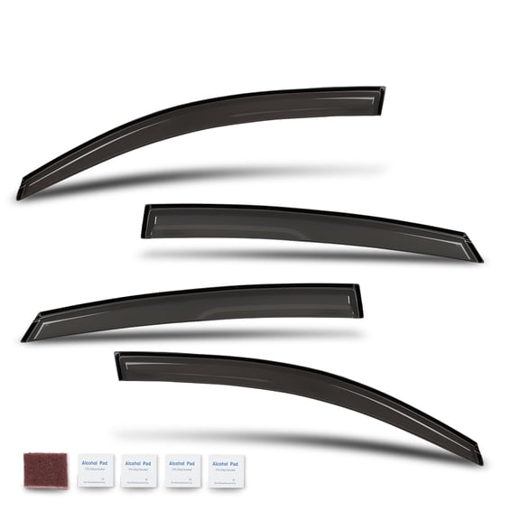 Window Visor Rain Guards Fit For 2016-2020 Honda Civic 10th Gen Sedan