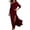 AA-Red803, variant on XIAONU One-Shoulder Maxi Dress for Women Slit Evening Spring-Fall Long Gown