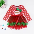 thumbnail image 2 of HIPYLO Girls Holiday Dresses Size 10-12 Pastel Dress Winter Mini Dress Toddler Christmas Dress 2t Infant Christmas Outfit Girl Baby Clothes Clothing, 12-18 Months, 2 of 8
