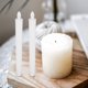 thumbnail image 3 of 6pcs Flameless Candle Flickering Smokeless LED Candles for Home Wedding Christmas Decoration Without Battery Warm White Light White, 3 of 5
