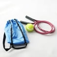 thumbnail image 6 of 1:12 Miniature Tennis Project Decoration Mini Tennis Racket and Ball Set Pink, 6 of 8