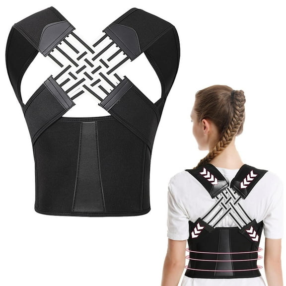 Adjustable Back Posture Corrector Men and Women, Scoliosis Lower Back Brace, Improve Lumbar Support Belt Lower Back Pain Relief