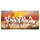 thumbnail image 1 of Pintura de caballo, obra de arte, artesanía, decoración de pared, impresión para sofá, fondo, dormitorio, estilo A 60X30CM, 1 of 7