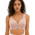 thumbnail image 4 of Cavosen Cotton Bras for Women Wireless Bras Push Up Full Coverage Lightly Padded Stretch Bralettes Wide Straps Soft Tshirt Everyday Underwear, 4 of 8