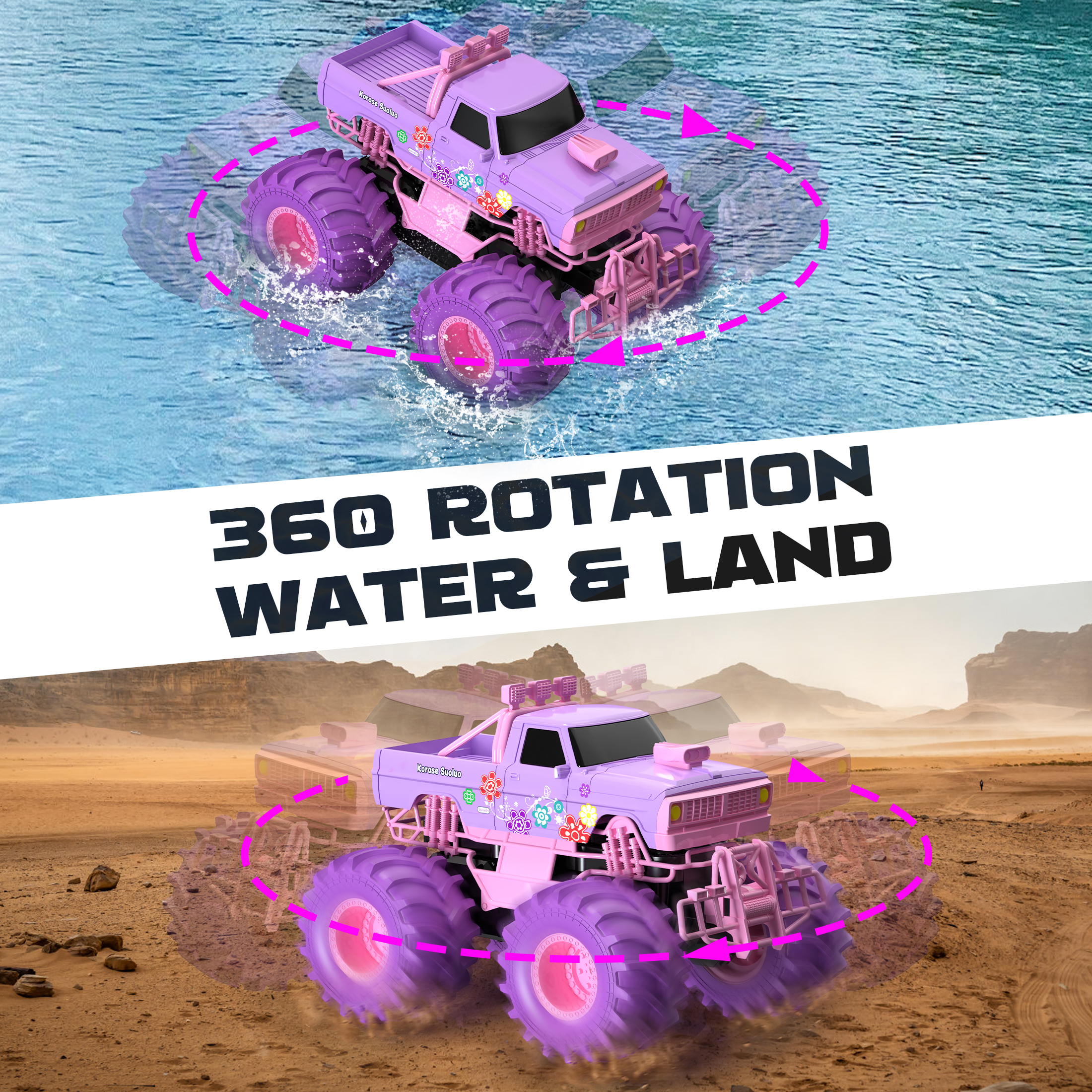 Faginey Amphibious RC Monster Truck photo 3
