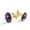 Color 4, variant on Men's Classic Stainless Steel, Color Butterfly Camouflage Pattern Cufflinks Business Wedding Shirts, Golden