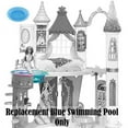 thumbnail image 5 of Replacement Parts for Barbie Castle - Barbie Dreamtopia Sweetville Castle Playset DYX32 ~ Replacement Blue Swimming Pool, 5 of 6