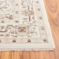 thumbnail image 3 of Safavieh Harlow Dafina Diamond Polyester Area Rug, Ivory Gray/Rust, 5'3" x 7'6", 3 of 9