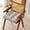 Gray, variant on Dual Sided Faux Leather Seat Cushion - Waterproof Square Seat Pad for Dining Room, Kitchen and Office Chair Cushion with Handle 17.7"X17.7"X3.15" (1 Pack, White)