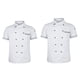thumbnail image 1 of Chaqueta de para hombre de 2 piezas, chaqueta de panadero, chaqueta de trabajo, de hotel, 1 of 6