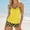 Yellow, variant on HUAXUN Womens Tankini Tops Full Coverage Swimsuits Womens Swimsuit Cover Up Full Coverage Adjustable Straps 2 Piece Swimsuit Tummy Control Bathing Suit