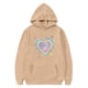 thumbnail image 5 of Camiseta de manga larga para niños, cuello redondo, color liso, ideal para niños y niñas, sudadera con capucha de poliéster., 5 of 6