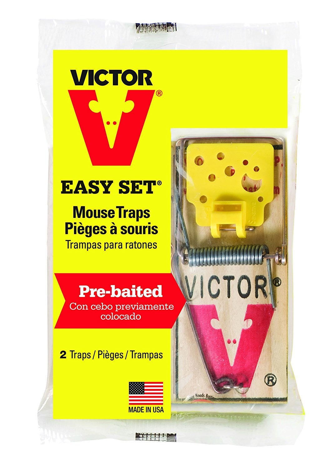 Victor Quick-Set Mechanical Mouse Trap (2-Pack) - COUNTY LINE DO IT BEST  HDWE