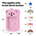 thumbnail image 3 of Gynky Dog Silicone Case Compatible with Touchland Hand Sanitizer Spray 1 fl oz with Keyring& Wrist Strap Protective and Stylish Case, Pink, 3 of 6