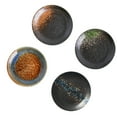 thumbnail image 2 of MasteelfCA 4 Pcs Assiettes à Condiments Rondes Résistantes à l'Usure pour Sushi, 2 of 7