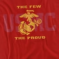 thumbnail image 2 of Us Marine Corps T-Shirt Split Tag Unisex Graphic Tee For Men & Women Red&nbsp;, 2 of 7