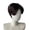 Brown, variant on Men's Medium Parted Short Hair Fluffy Hair Wigs - Natural Look, Comfortable Fit for Everyday Wear