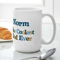 thumbnail image 6 of CafePress - Norm Coolest Dad Large Mug - 15 oz Ceramic Large White Novelty Mug, 6 of 6