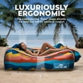 thumbnail image 2 of Sofá inflable Chillbo Lazybone, sillón portátil, 2 of 8