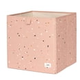 thumbnail image 3 of 3 Sprouts Recycled Fabric Storage Cube Box Container Organizer - Clay Terrazzo, 3 of 5