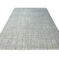 thumbnail image 2 of Ivory Grid Handmade Wool Rug, 2 of 5