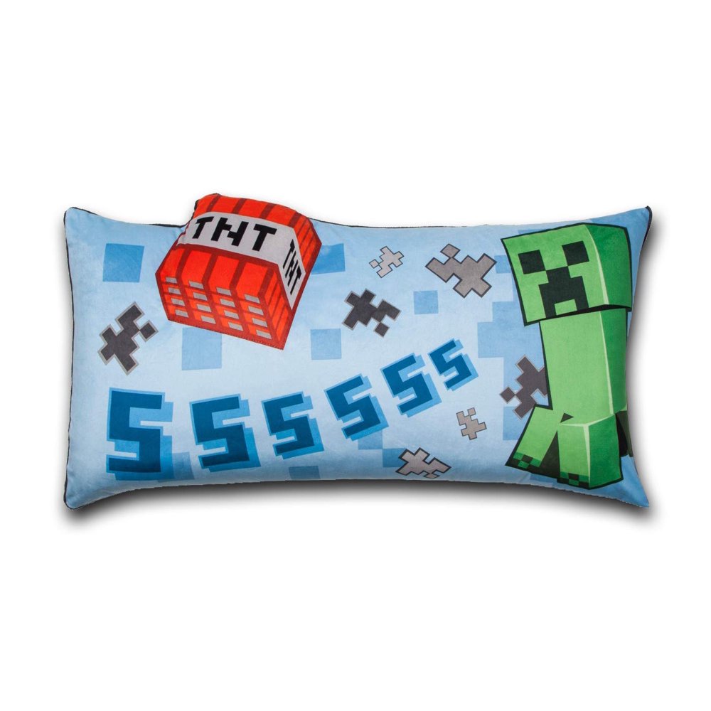 Minecraft Creeper Body Throw Pillow