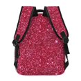 thumbnail image 4 of Disketp Red Glitter Mochila Estampada para Hombre y Mujer – Mochila Ligera Clásica con Múltiples Bolsillos para Universidad, Trabajo y Viajes-One Size, 4 of 5