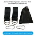 thumbnail image 4 of Kit de Sangles pour Balançoire d'Arbre Extérieur avec Mousquetons Robustes Sac de Rangement Capacité de Charge 661lbs, 4 of 8
