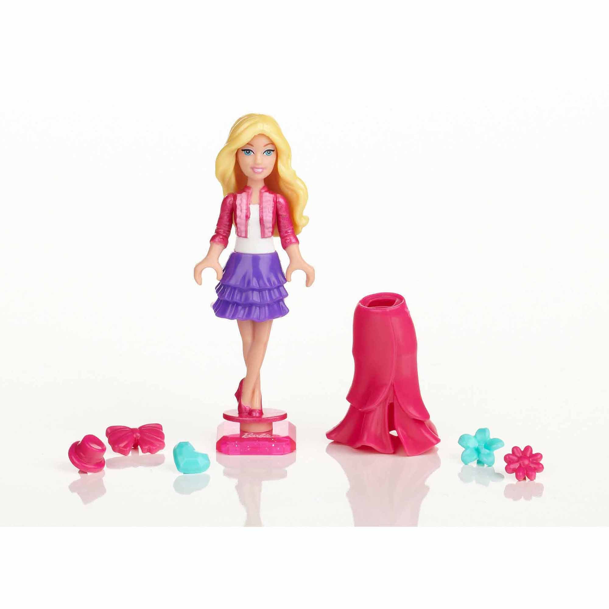 Preek syndroom Verliefd Mega Bloks Barbie Fashion Model Barbie Play Set - Walmart.com
