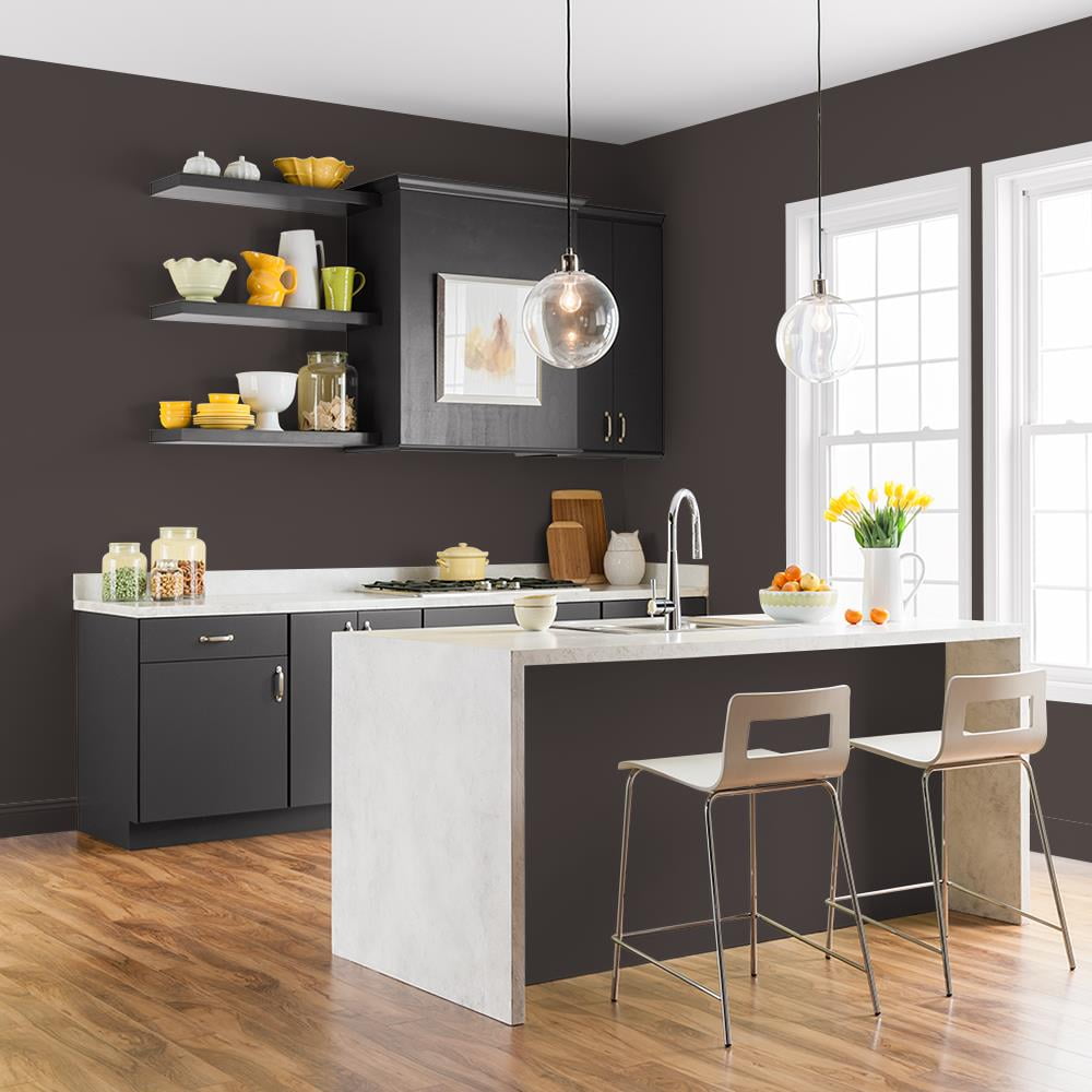 Western Charcoal Off White Beige Brown Paint And Primer Glidden High Endurance Plus Interior Walmart Com Walmart Com