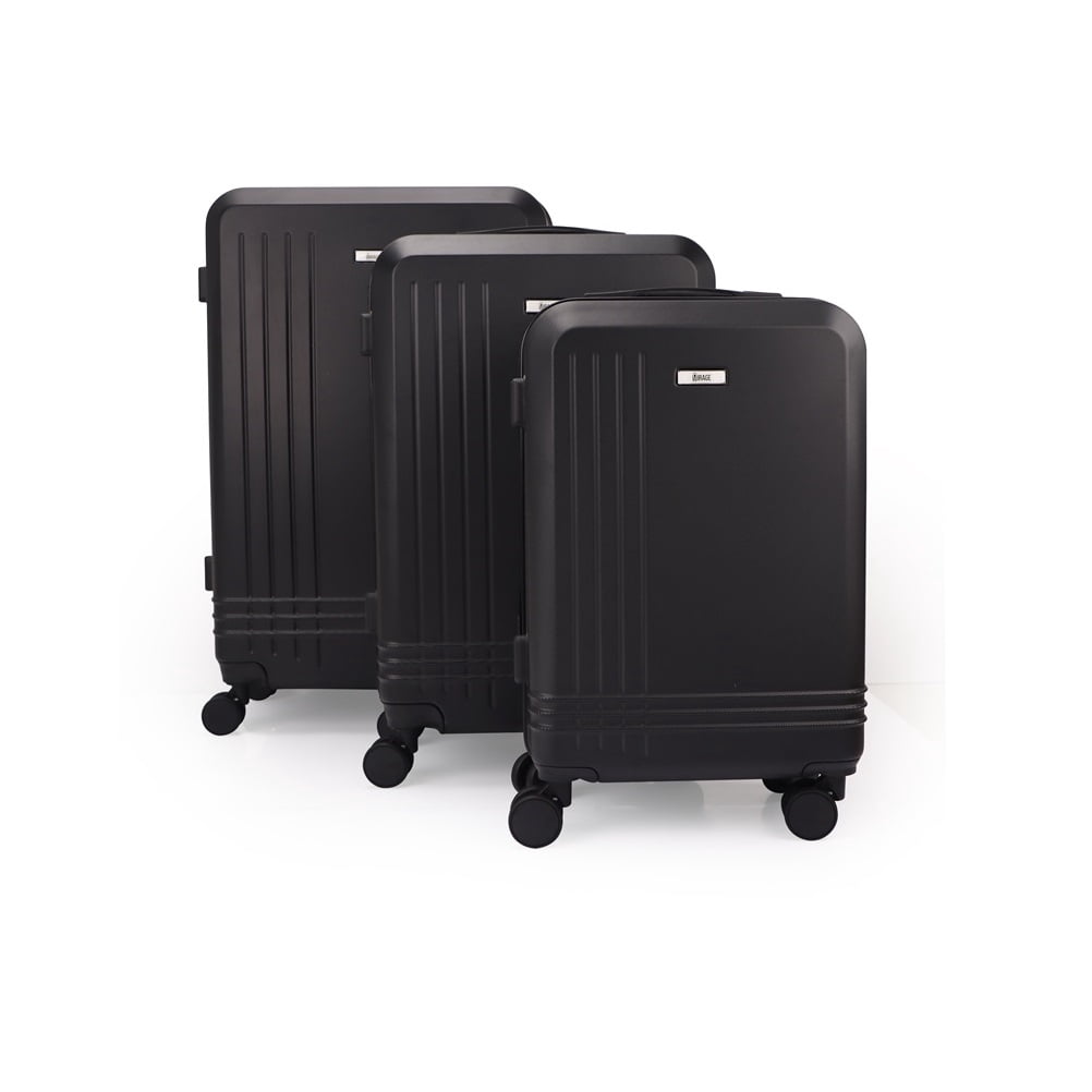 Alisa ABS Hard shell Lightweight 360 Dual Spinning Wheels Combo Lock 28" 24", 20" 3 Piece Luggage Set