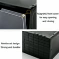 thumbnail image 6 of LNGOOR Shoe Boxes with Lids Stackable Sneaker Storage Boxes Clear Display Case, Large Shoe Containers Pack of 1, Magnetic Side Open Transparent（1Pcs）, 6 of 9