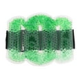 thumbnail image 1 of Perles de Gel Réutilisables Compresse Chaude Froide Pack de Glace pour Coude Poignet Muscle Wrap Vert, 1 of 5